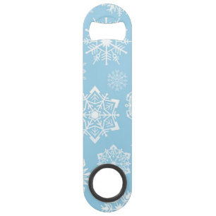 Snowflake pattern bar key