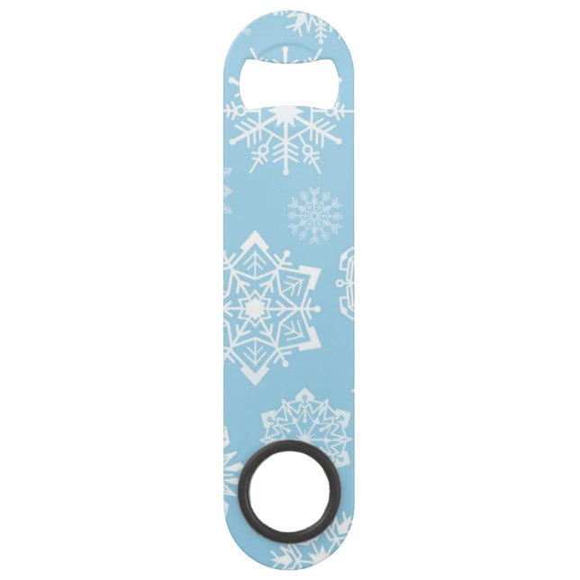 Snowflake pattern	 bar key (Front)