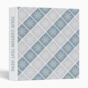 Snowflake Pattern binders