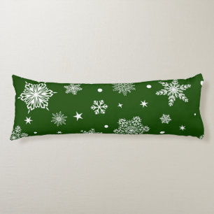 Snowflake pattern	 body pillow