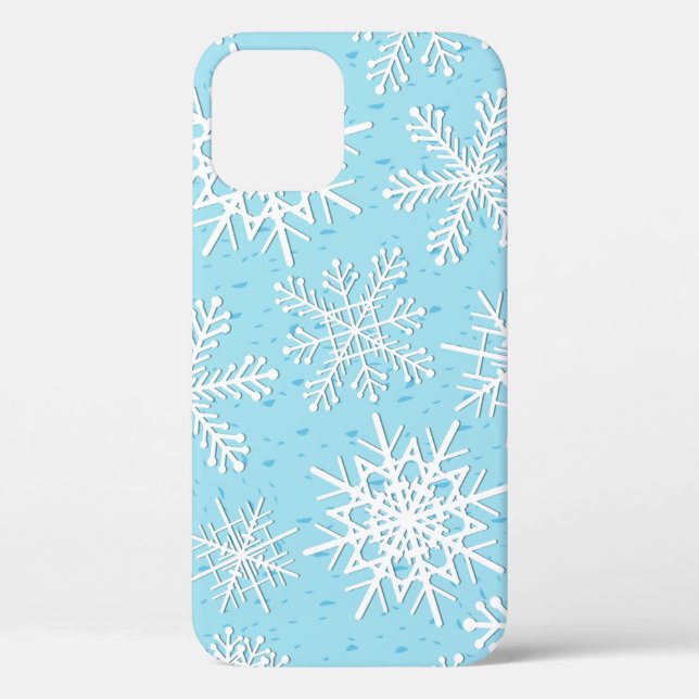 Snowflake pattern Case-Mate iPhone case (Back)