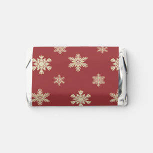 Snowflake pattern Christmas Hershey's Miniatures