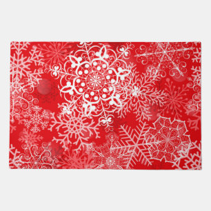 Snowflake pattern	 doormat