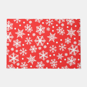 Snowflake Pattern Doormat
