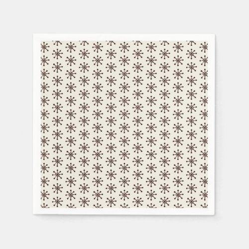 Snowflake Pattern Holiday Essentials Paper Napkin