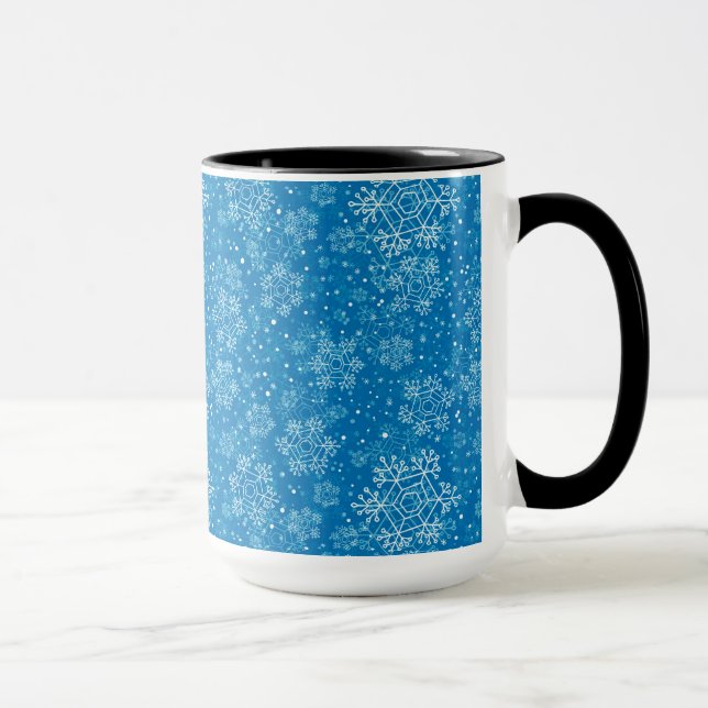 Snowflake pattern mug (Right)
