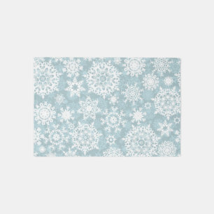 Snowflake pattern	 outdoor rug