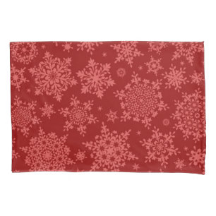 Snowflake pattern	 pillow case