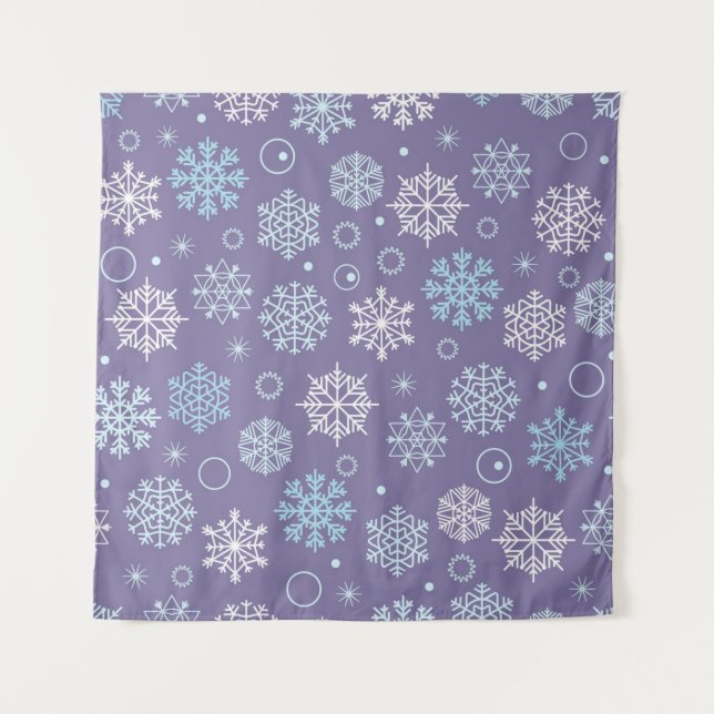 Snowflake pattern	 tapestry (Front)