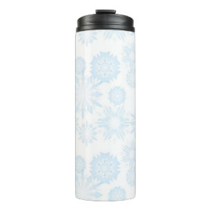 Snowflake pattern	 thermal tumbler