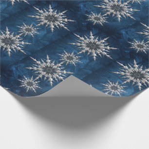 Snowflake pattern Wrapping Paper