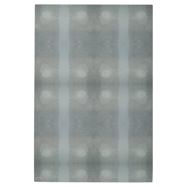 Snowflake Patterns IV Metal Wall Art (Front)