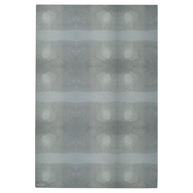 Snowflake Patterns V Metal Wall Art (Front)