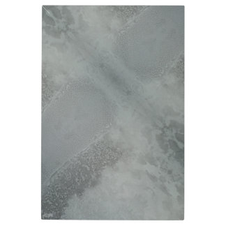 Snowflake Patterns VI Metal Wall Art