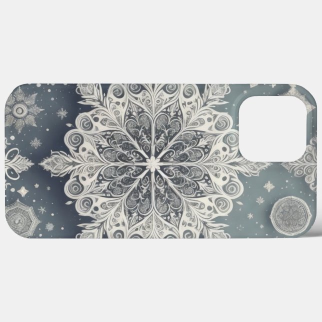 Snowflake Phone Case (Back (Horizontal))