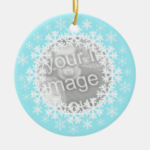Snowflake Photo Ornament