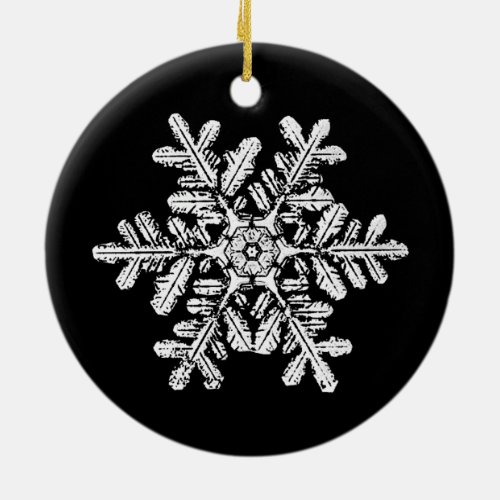 Snowflake Photo Ornament