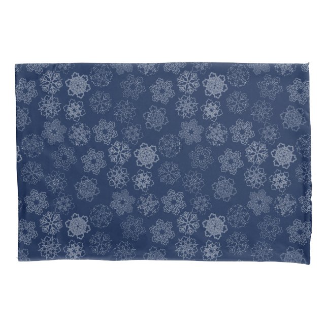 Snowflake Pillow Case (Front)