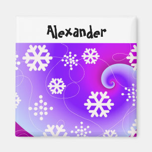 Snowflake Place Holder Magnet