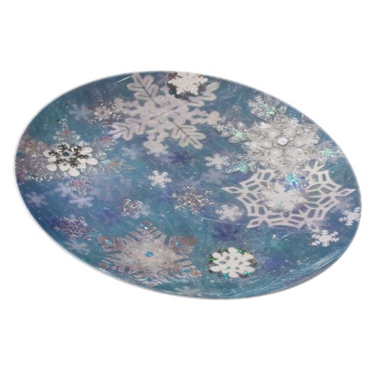 Snowflake Plates (Right Side)