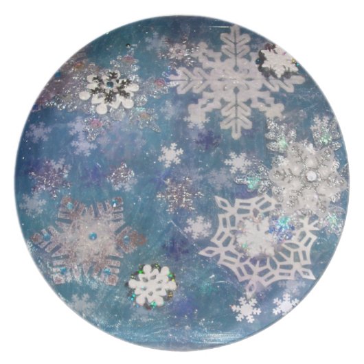 Snowflake Plates (Front)