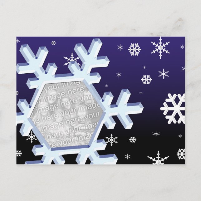 Snowflake Postcard (Front)
