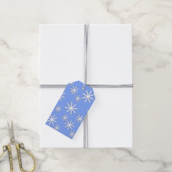 Snowflake Print Gift Tags