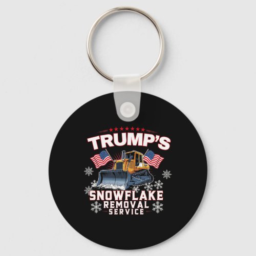 Snowflake Removal Service _ Funny  Keychain