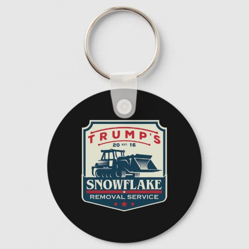 Snowflake Rmoval Service  Keychain