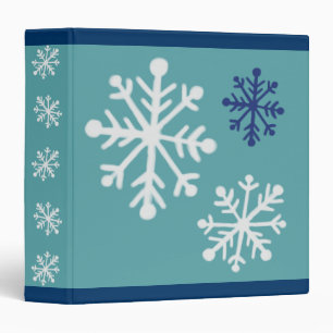 Snowflake Scrapbook Binder