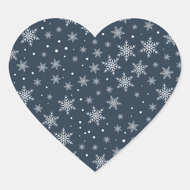 Snowflake Season Christmas Holiday Sticker (Front)