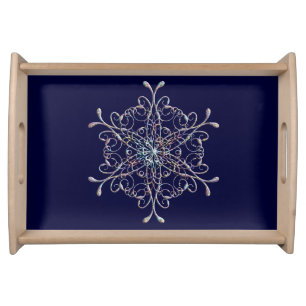 Snowflake Serving Tray