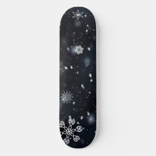 Snowflake Skateboard Deck