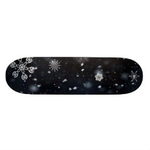 Snowflake Skateboard Deck