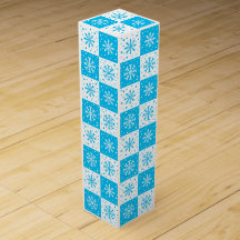 Snowflake & Snow Pattern (Blue)