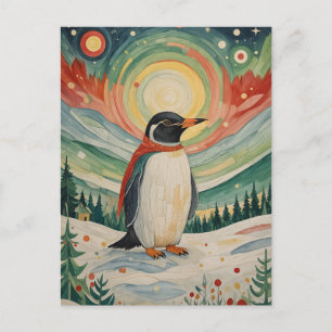 Snowflake Soirée Postcard