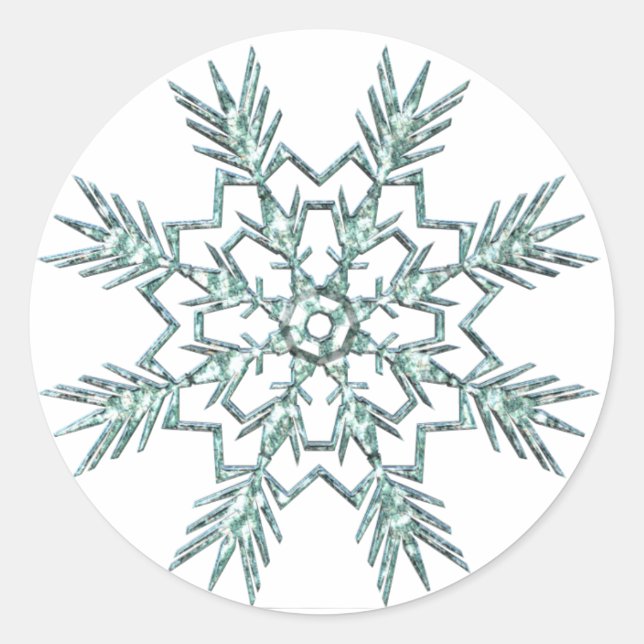 SnowFlake Sticker (Front)