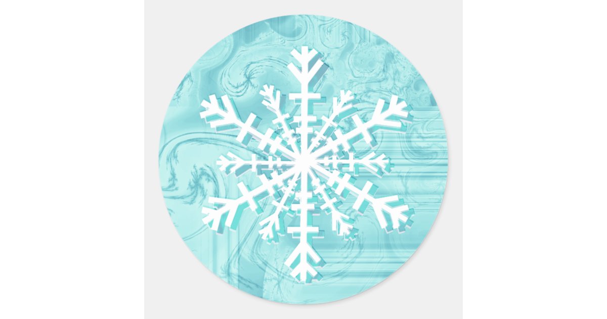 Snowflake Stickers