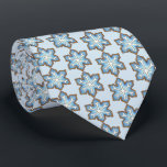 Snowflake Sugar Cookie Winter Hanukkah Christmas Neck Tie<br><div class="desc">Design features an original marker illustration of a classic blue snowflake sugar cookie. Ideal for Christmas or Hanukkah!

Don't see what you're looking for? Need help with customization? Click "contact this designer" to have something created just for you!</div>