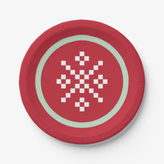 Snowflake Sweater Weather Plate