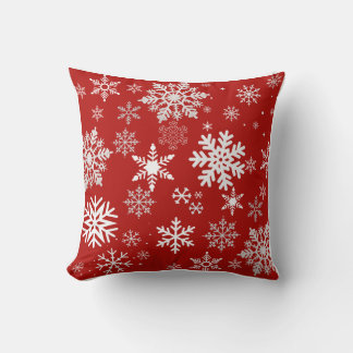 Snowflake Symphony Pillow