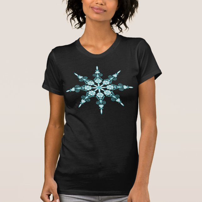 Snowflake T-Shirt - Customized (Front)