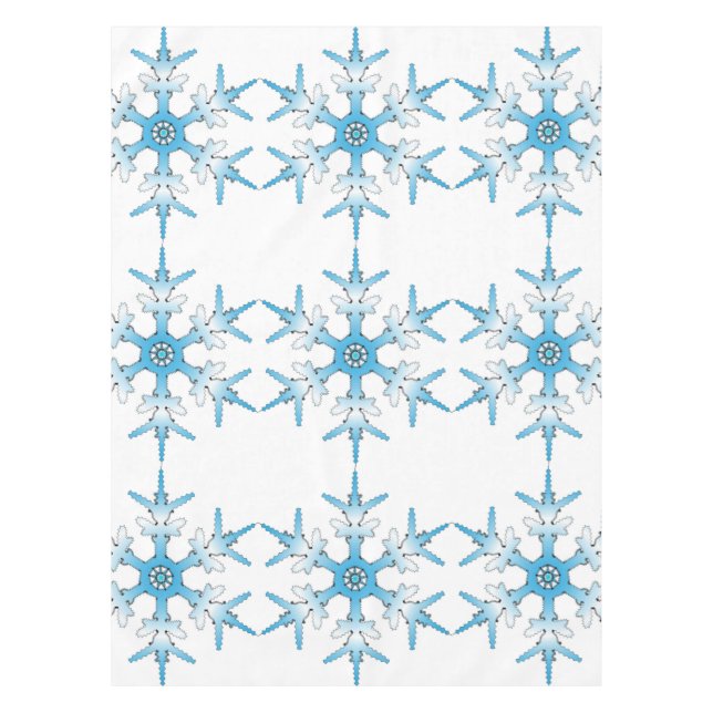 SNOWFLAKE TABLECLOTH (Front)