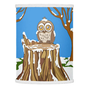 Snowflake the Owl lamp