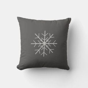 Snowflake Throw Pillow
