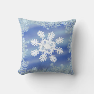 Snowflake Throw Pillow