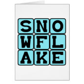 Snowflake, Unique Snow (Front)