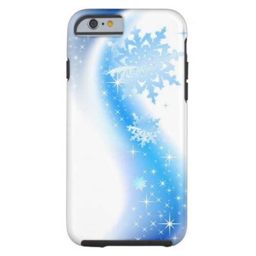 Snowflake Wave Tough iPhone 6 Case