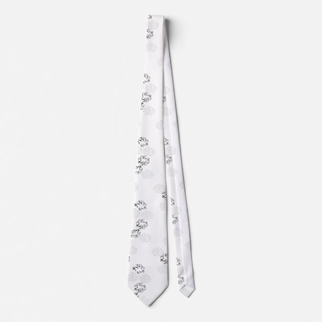 Snowflake Weather Tie | Winter Style Gift (Front)