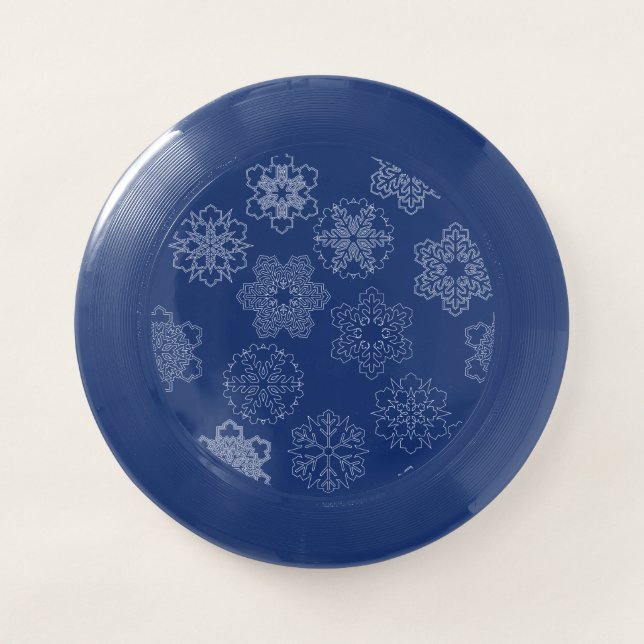 Snowflake Wham-O Frisbee (Front)